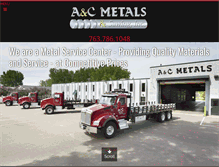 Tablet Screenshot of acmetals.com